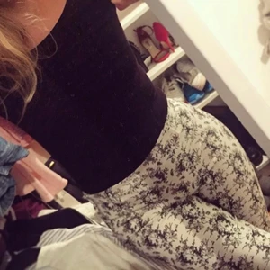 Mönstrade slacks - Storlek 36