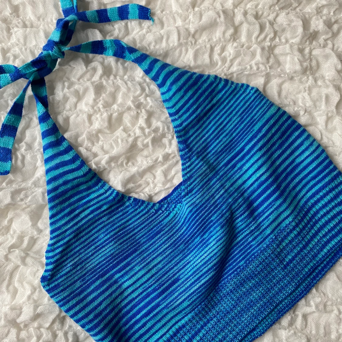 Halterneck topp - 90