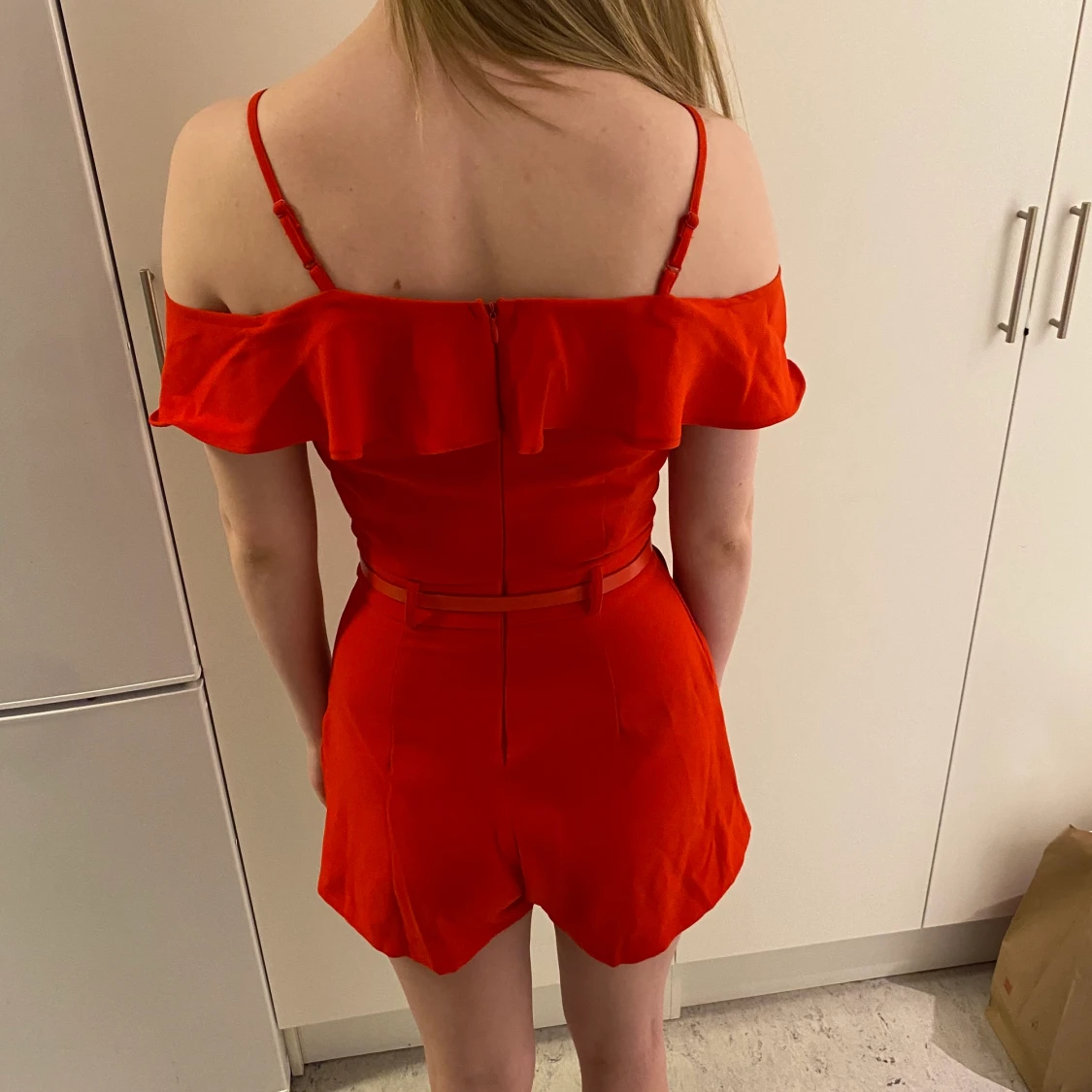 Röd playsuit - 91