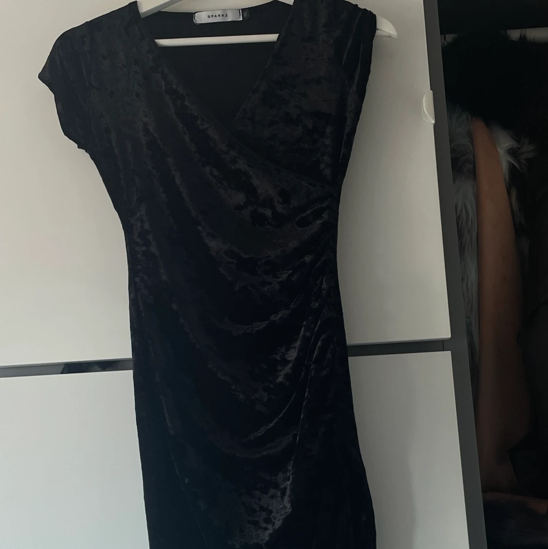 Svart klänning i stl XS