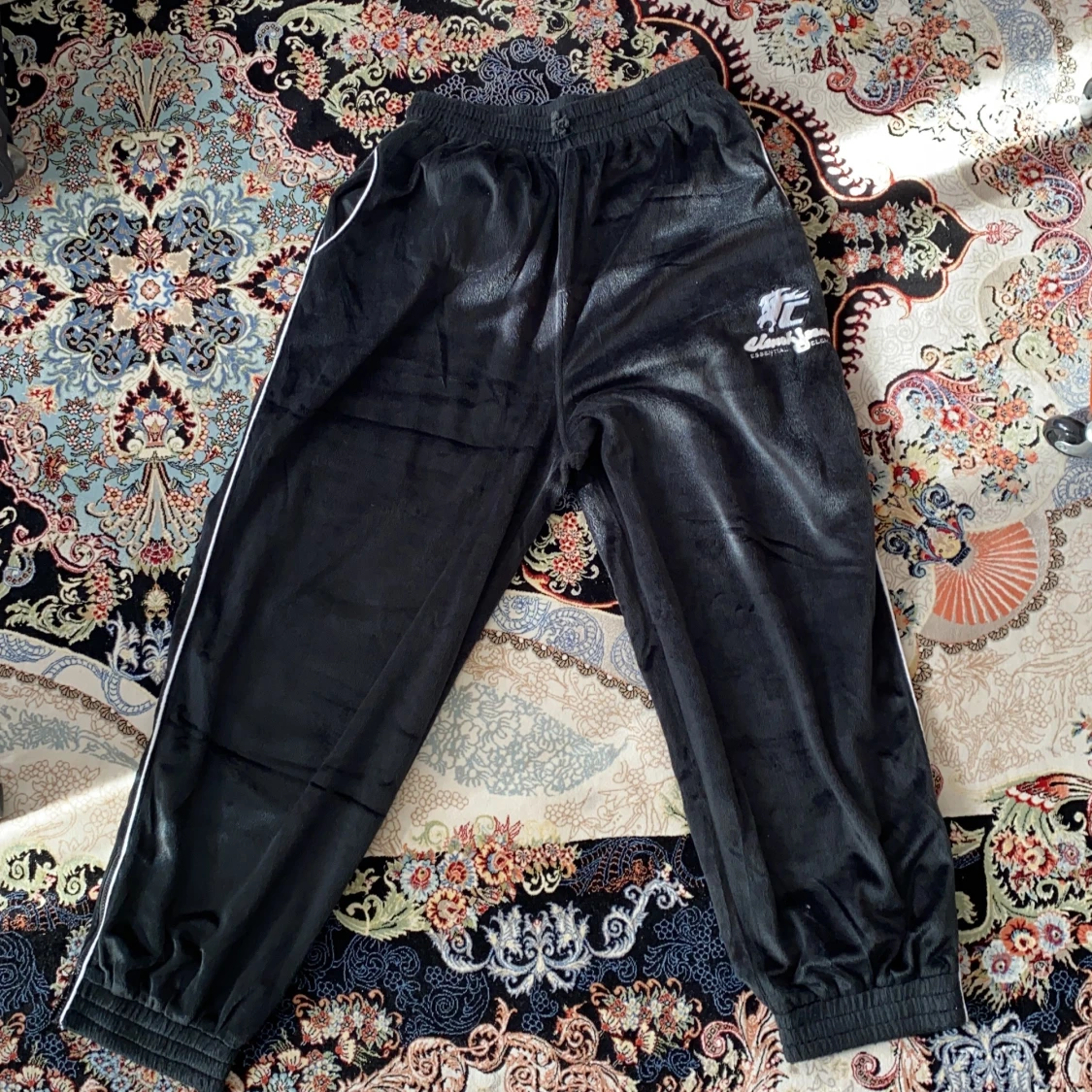 Clench jeans velour tracksuit set  - 90