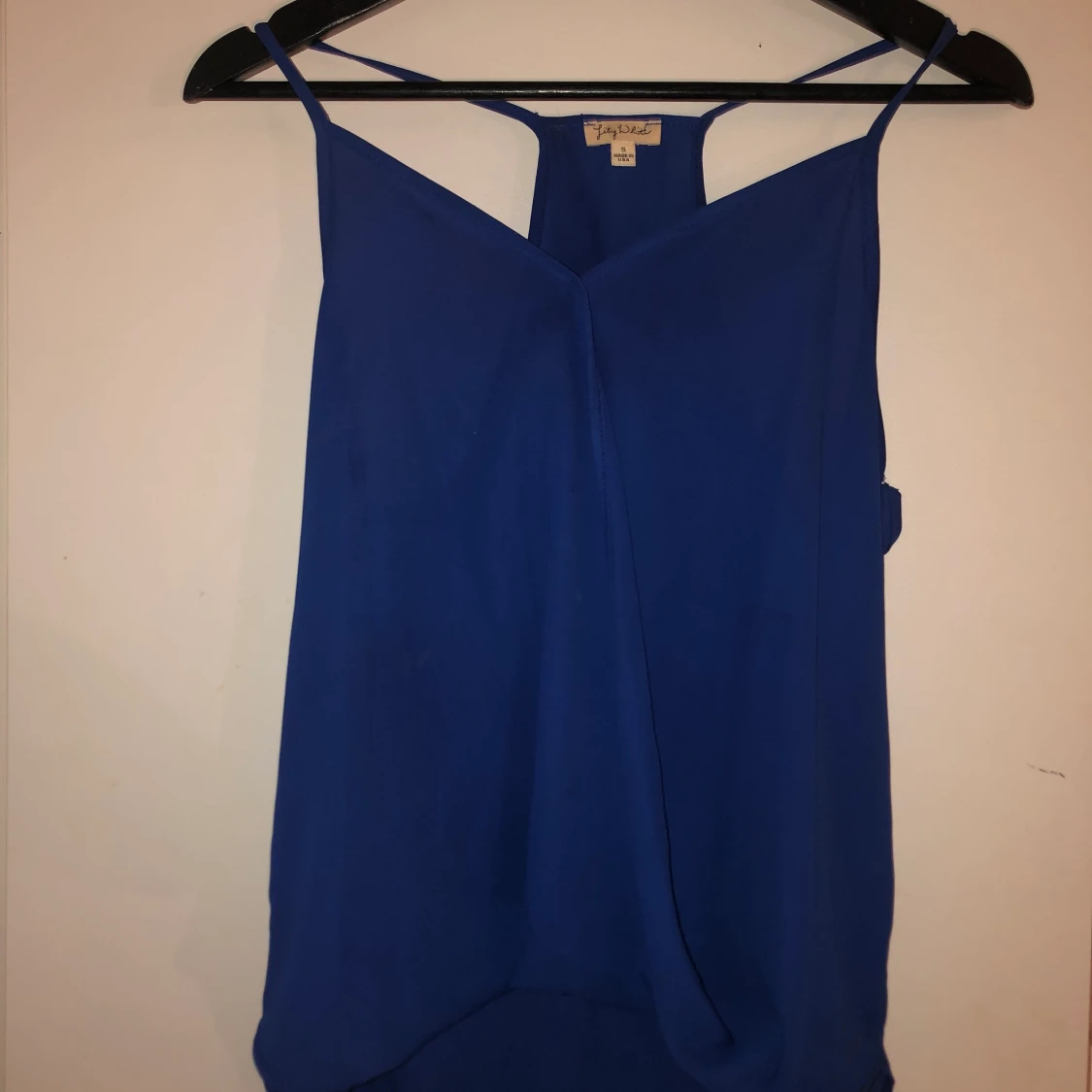 Ett Blått blus linne  - 90