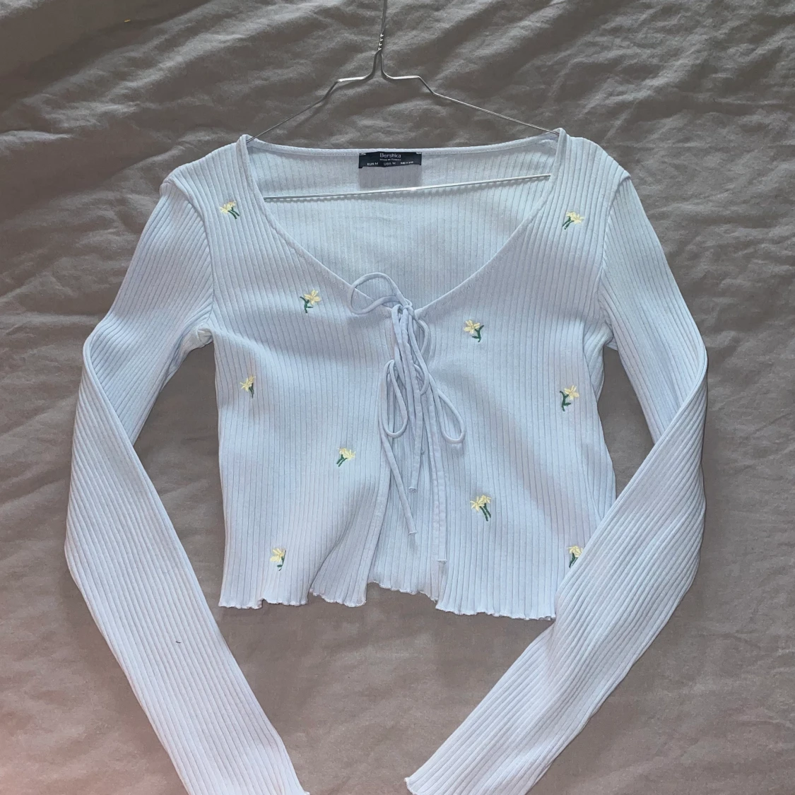 Jättefin kofta/långärmad tröja 