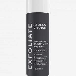 Paulas Choice BHA 2% - Populära exfolierade hudvårdsprodukt (2%salicylsyra). Köpte för 389. Änvänd ett fåtal gånget. Frakt tillkommer. 