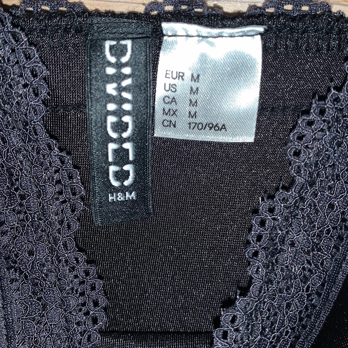 SVART KORSETT TOPP - 90