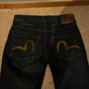 Sköna evisu byxor  - Använda en gång bra skick, baggy fit