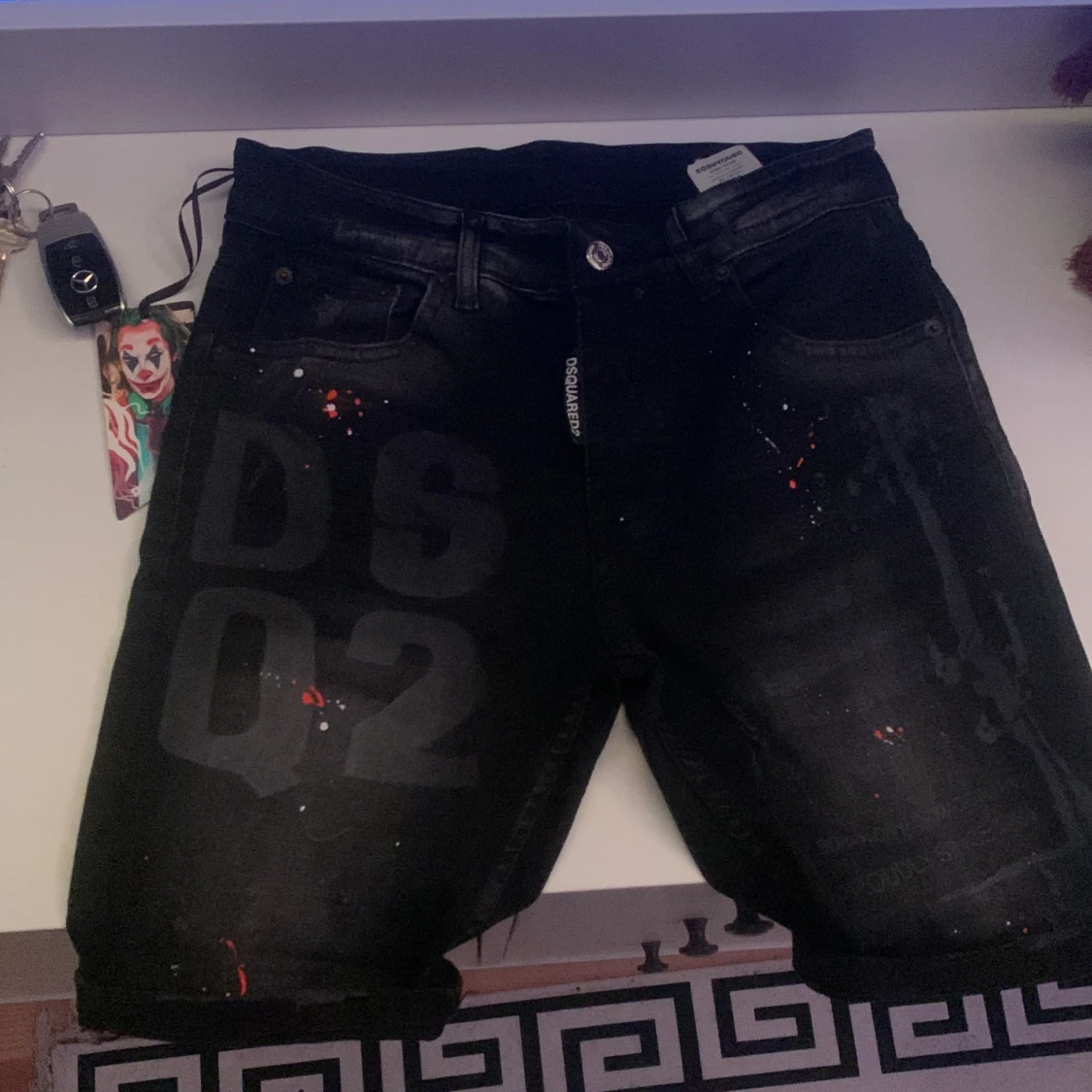 Dsquared2 shorts svart