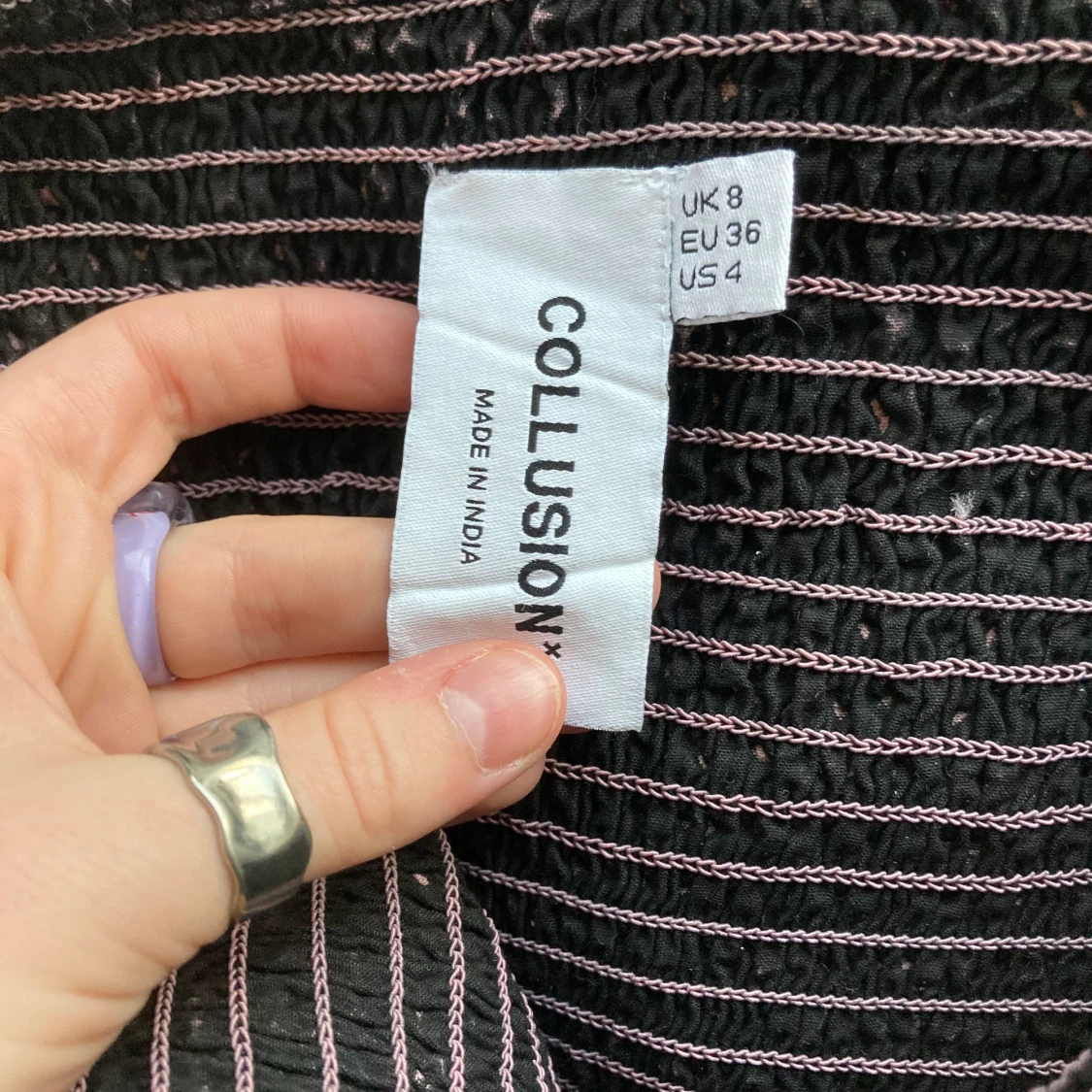 acidwash puffärm topp - 91