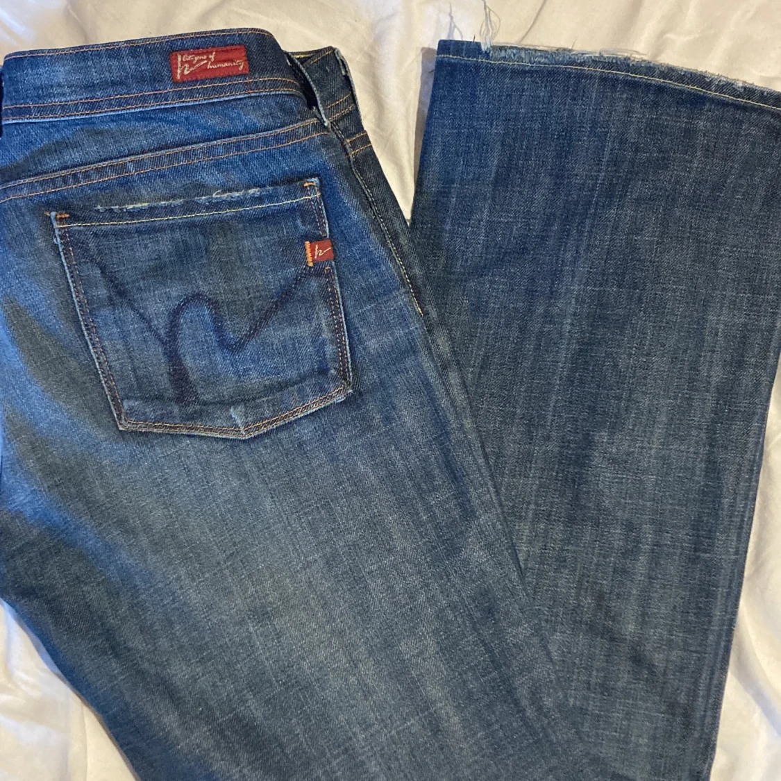 Lågmidjade bootcut  - 90