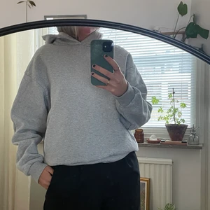 Pangaia grå hoodie - En grå hoodie från Pangaia i stl S, knappt använd😇