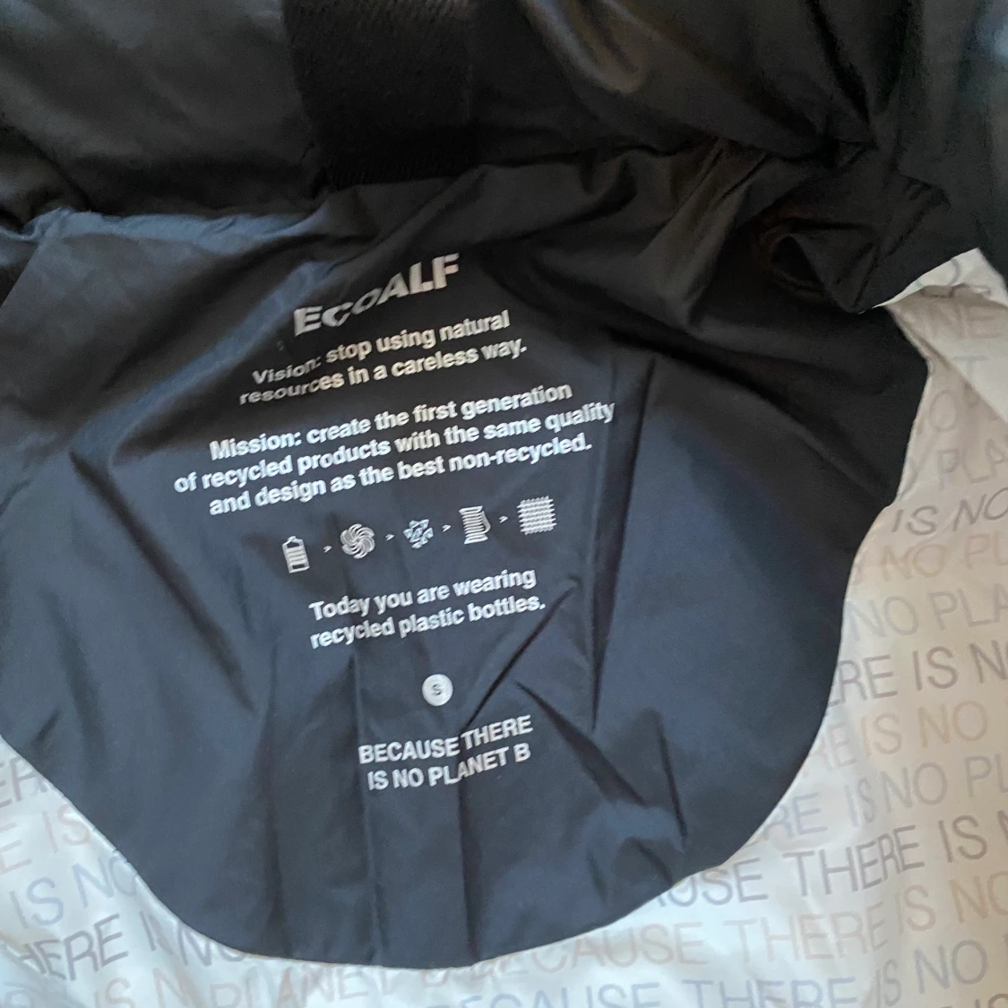 Ecoalf light warm puffer size S - 90