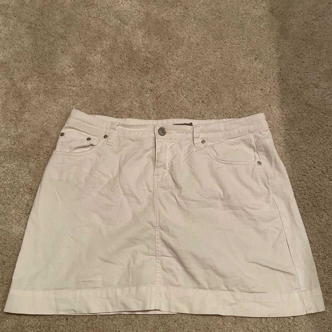 Vit kjol från Lindex