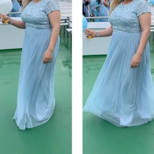 Balklänning  - Ljusblå klänning, balklänning, proom dress🤩