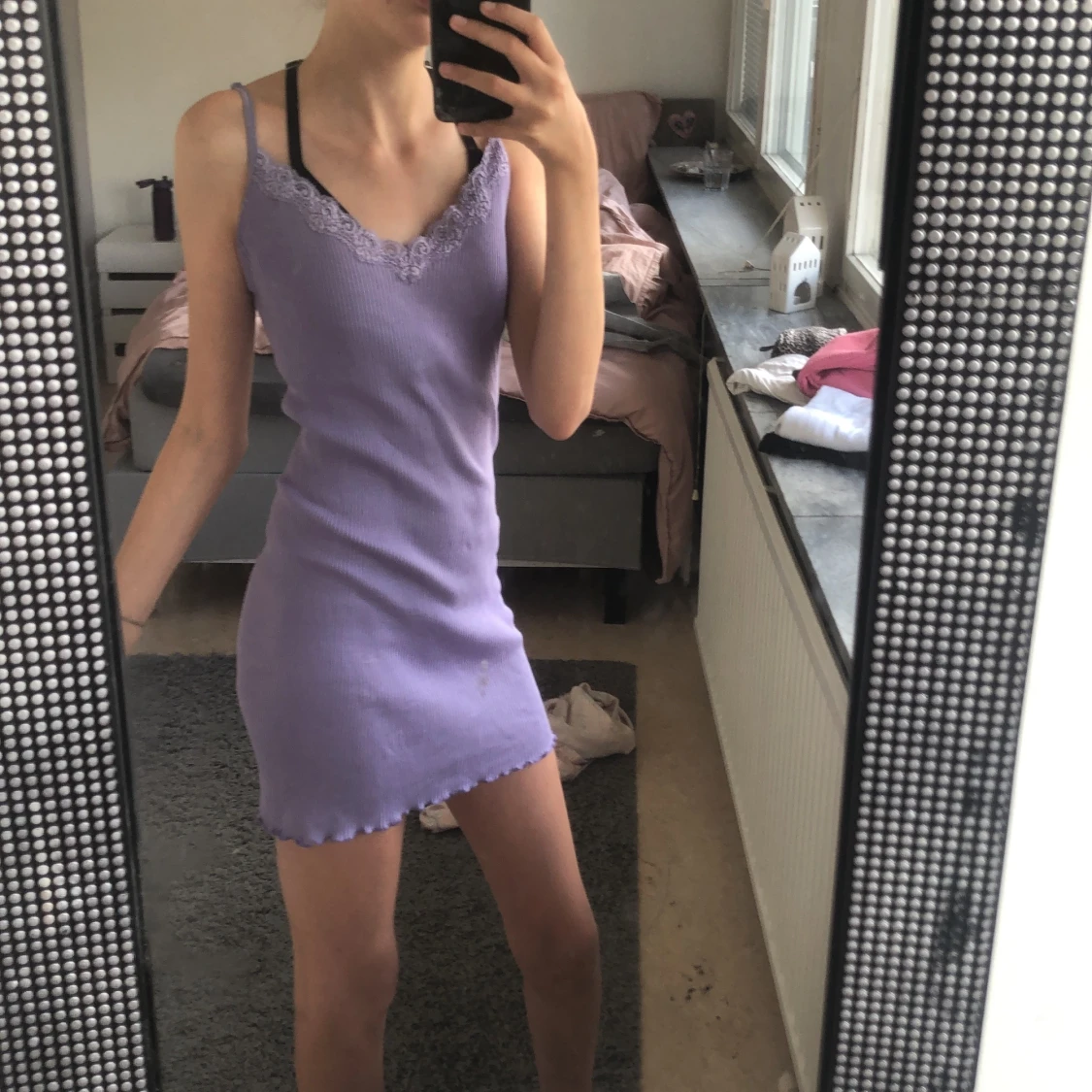 Fin lilla klänning  - 90