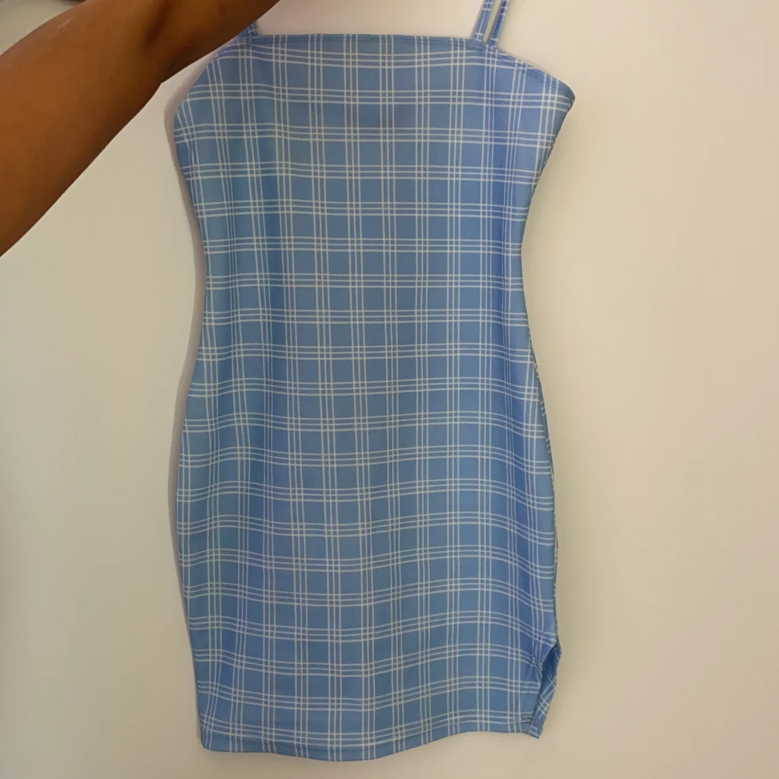 Rutig klänning strl 34 - 91