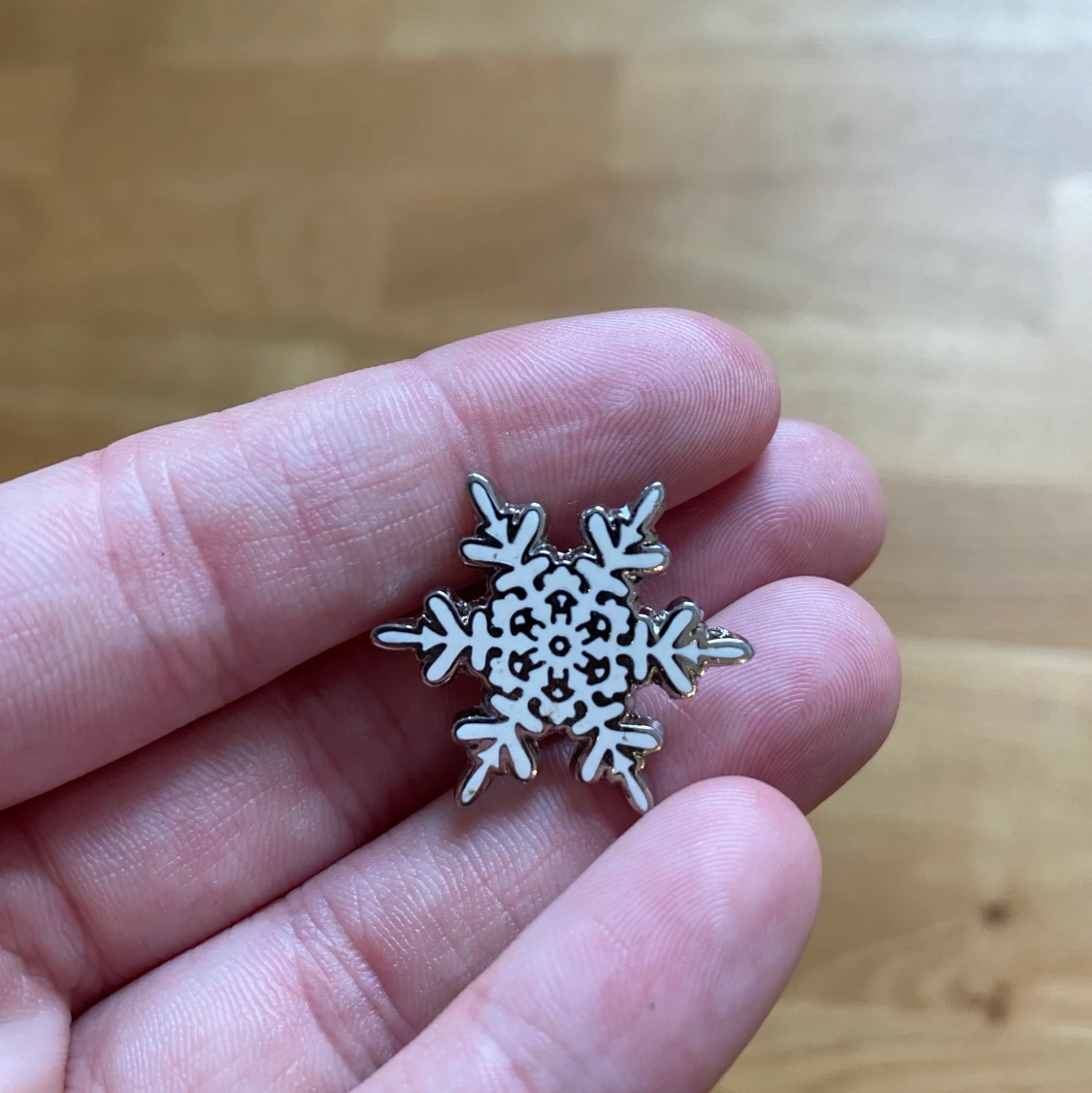 Snowflake Enamel Pin  - 90