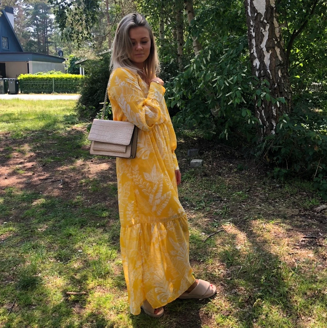 Maxiklänning Strl M