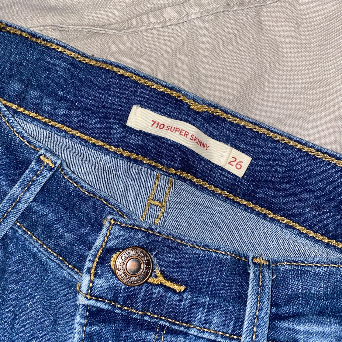 Jeans Levis 710 super skinny stl 26 - 91