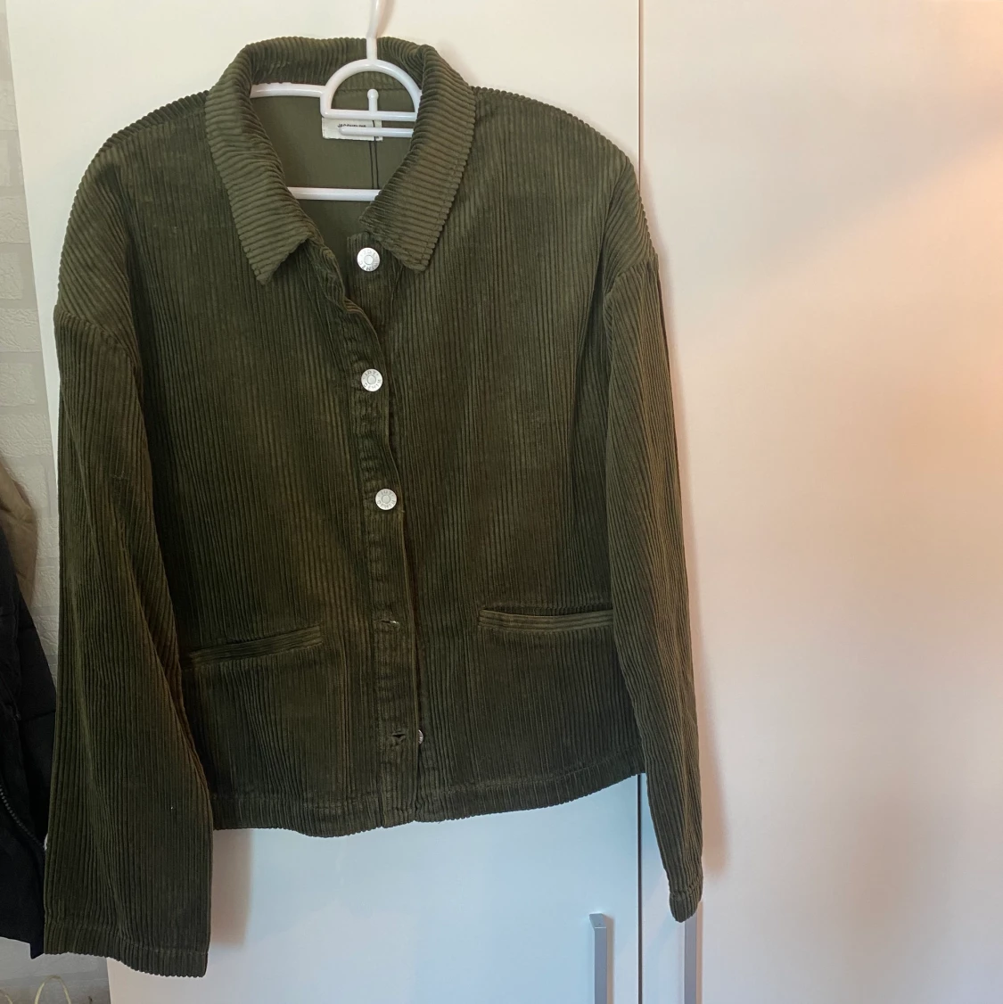 Mossgrön vårjacka - 90