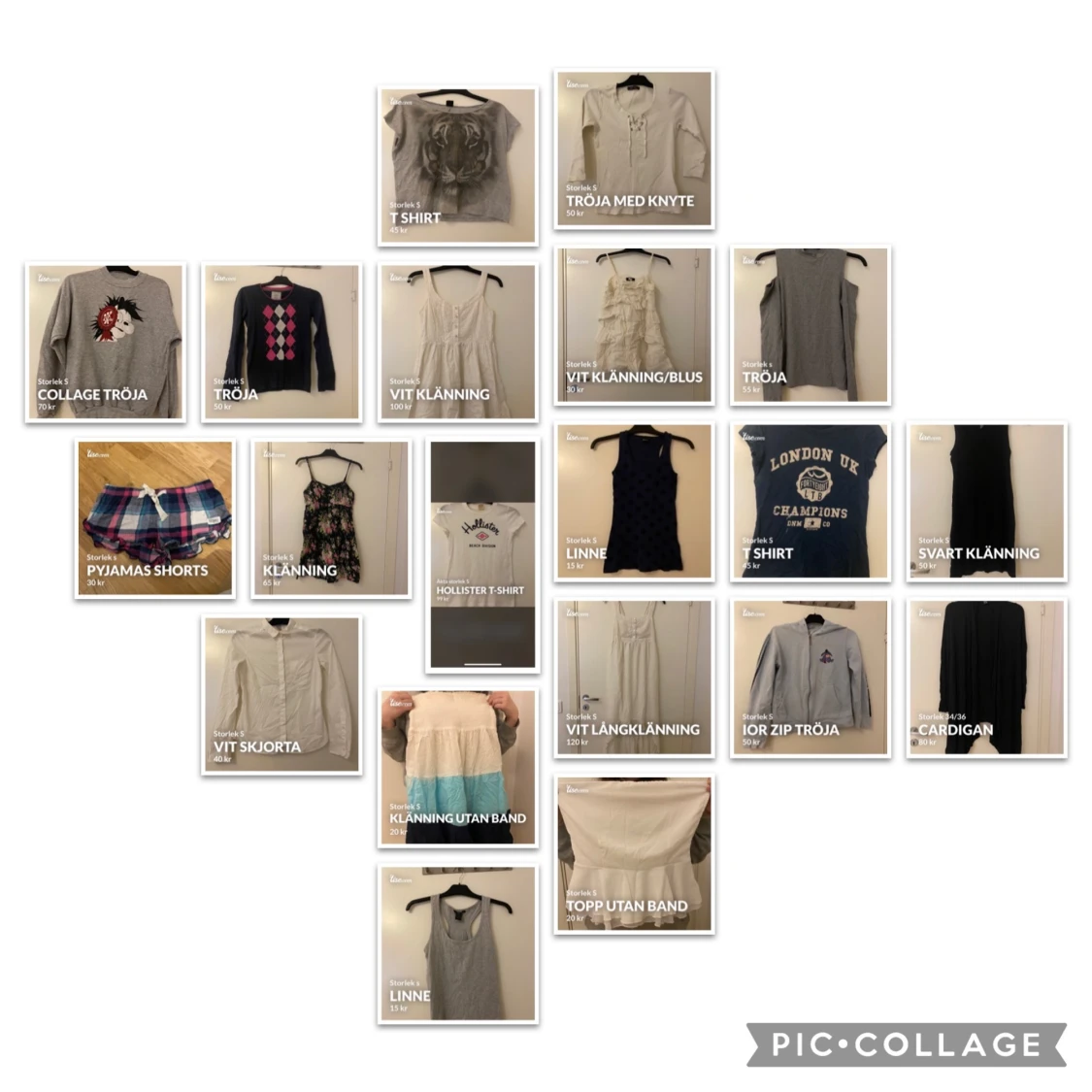 Kläder i storlek S