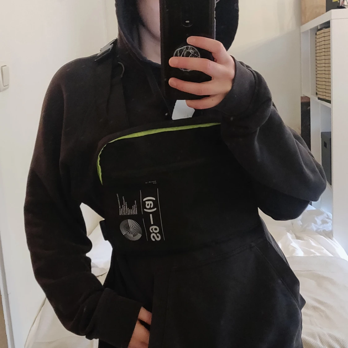 Svart chestbag från asos