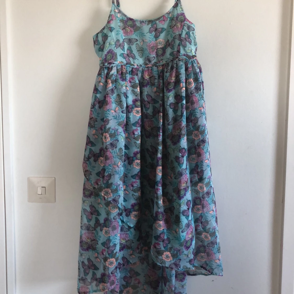 Barn klänning fjäril - 90