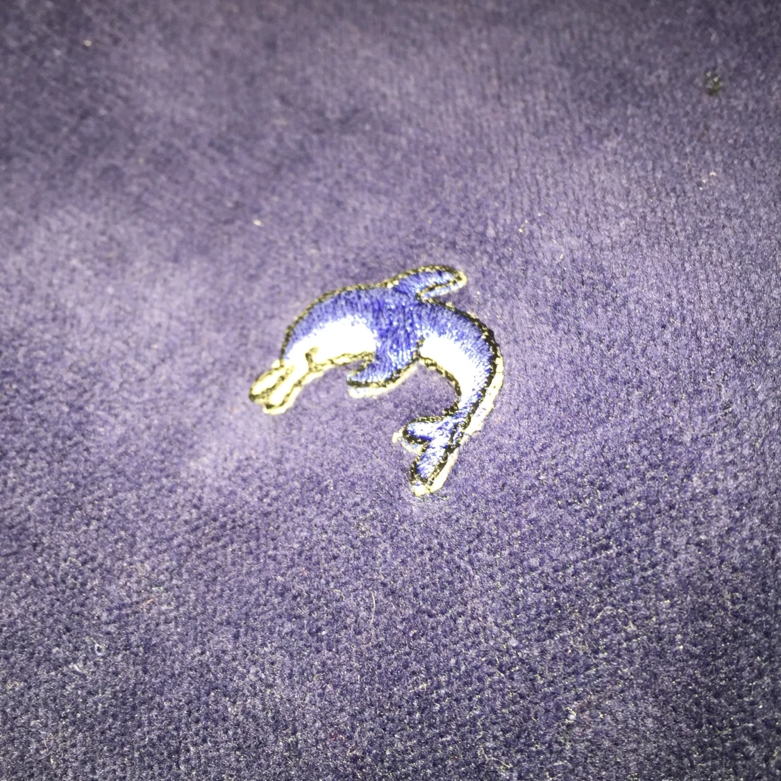 Blå tröja med delfin!  - 91