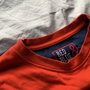 Tröja red&blue - Oversized tröja