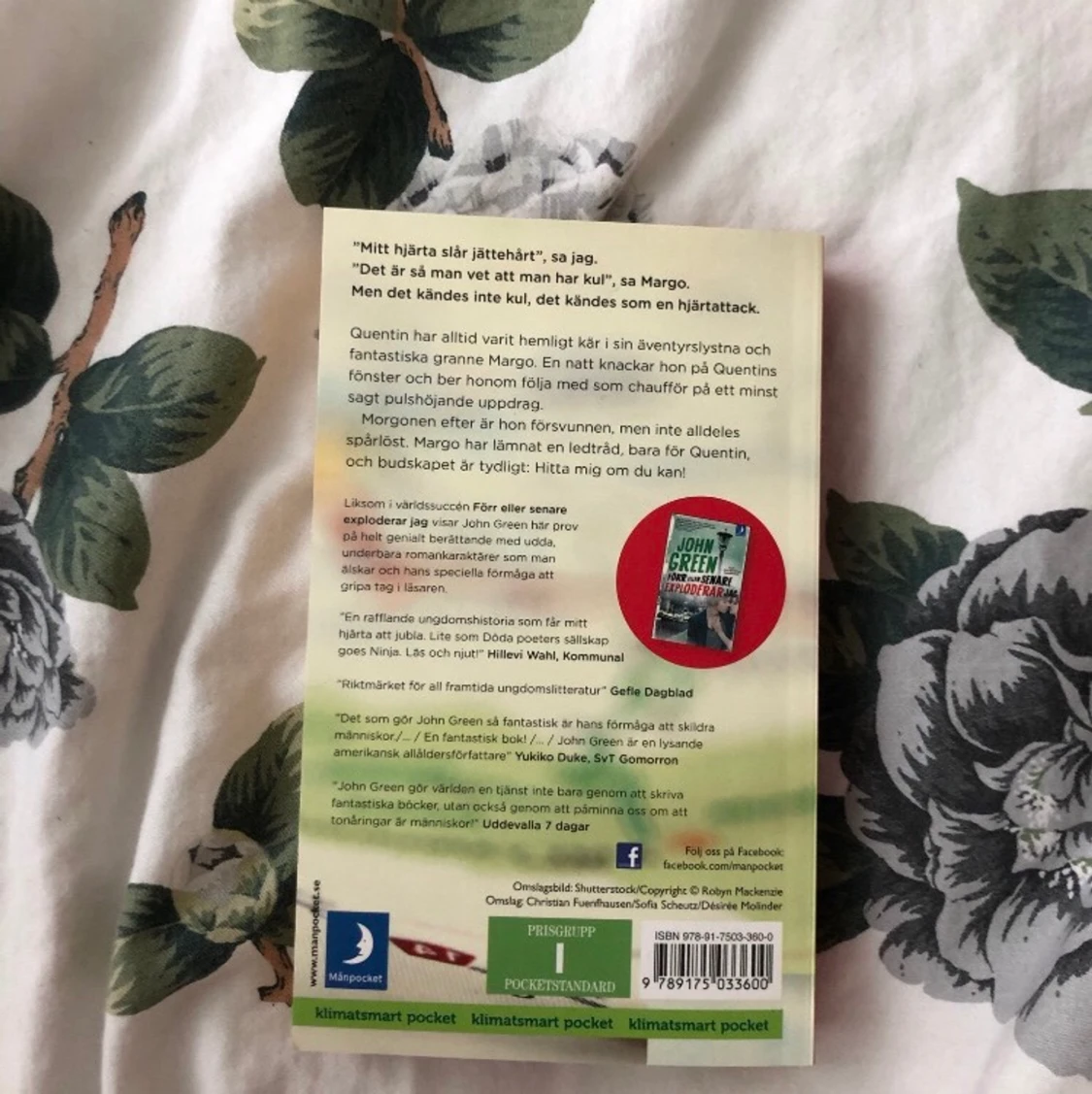 Pappersstäder av John Green  - 90