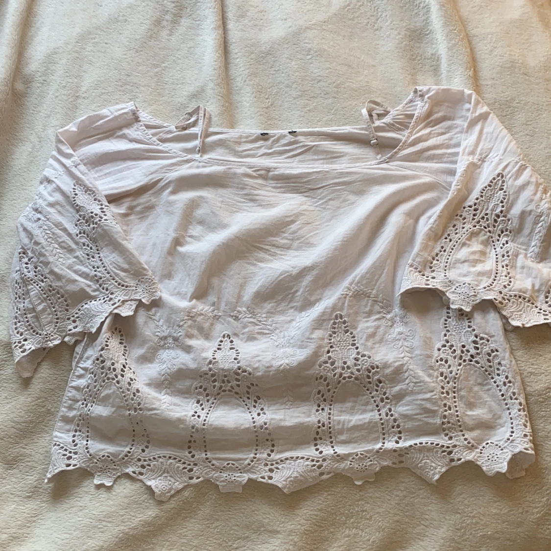 Vit blus / topp  - 90