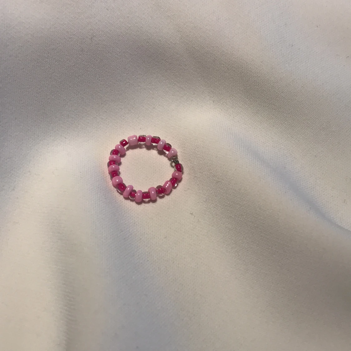 Egengjord pärl ring🤩💍