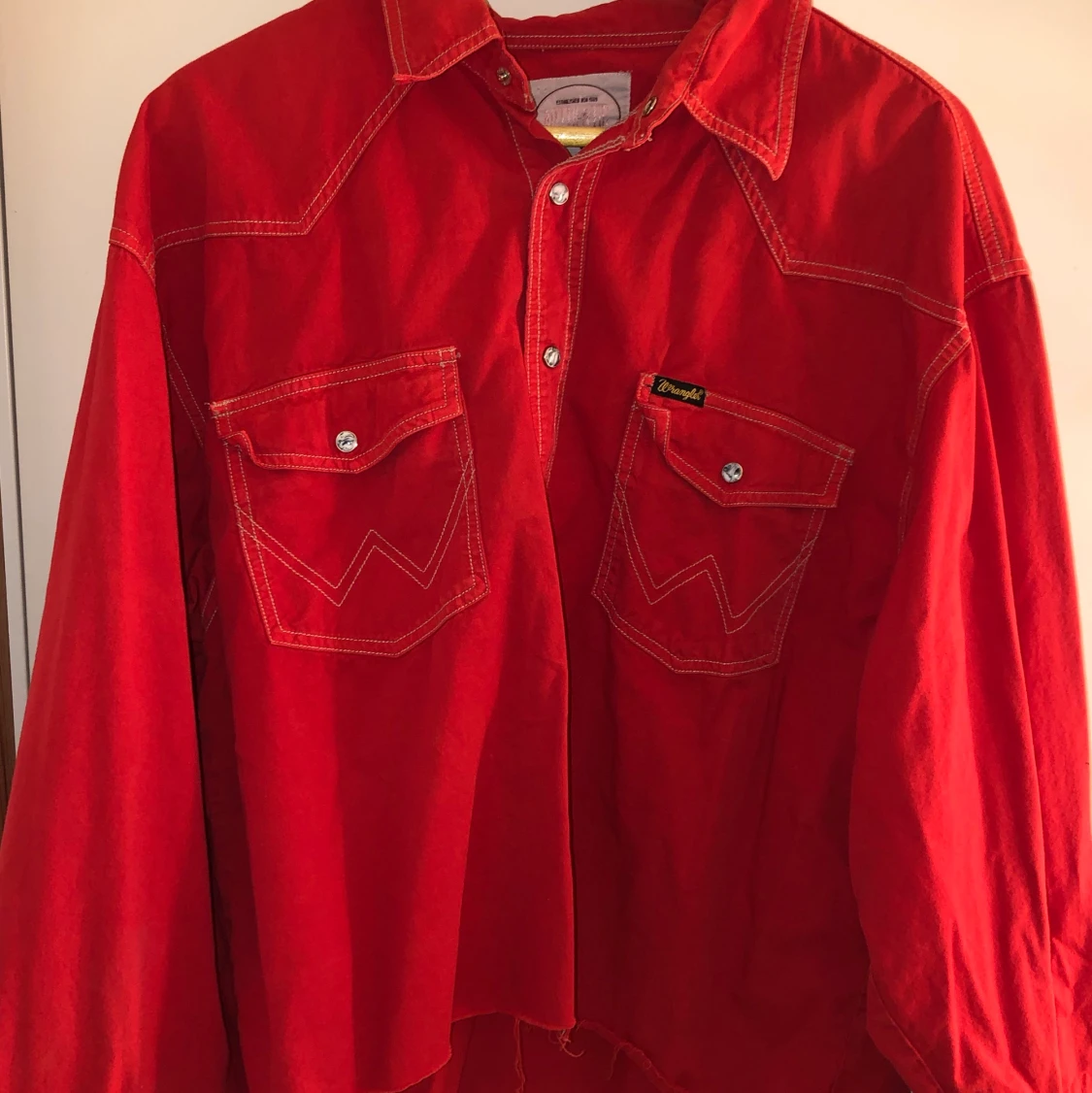 Vintage wrangler skjorta/overshirt  - 90