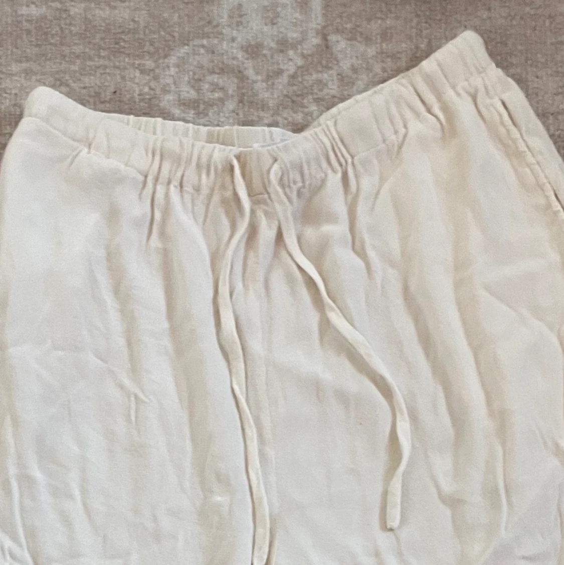 Vita linnebyxor  - 91