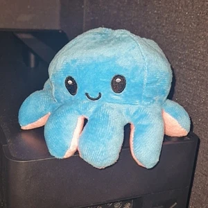 Bläckfisk gosedjur  - Bläckfisk gosedjur blå och råsa, 50kr