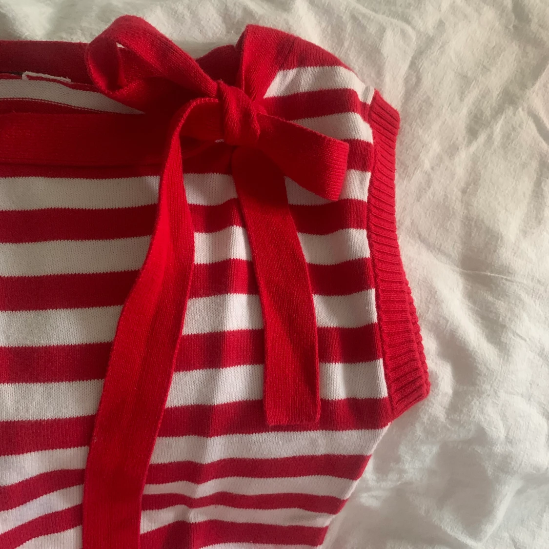 Söt stickad topp - 90