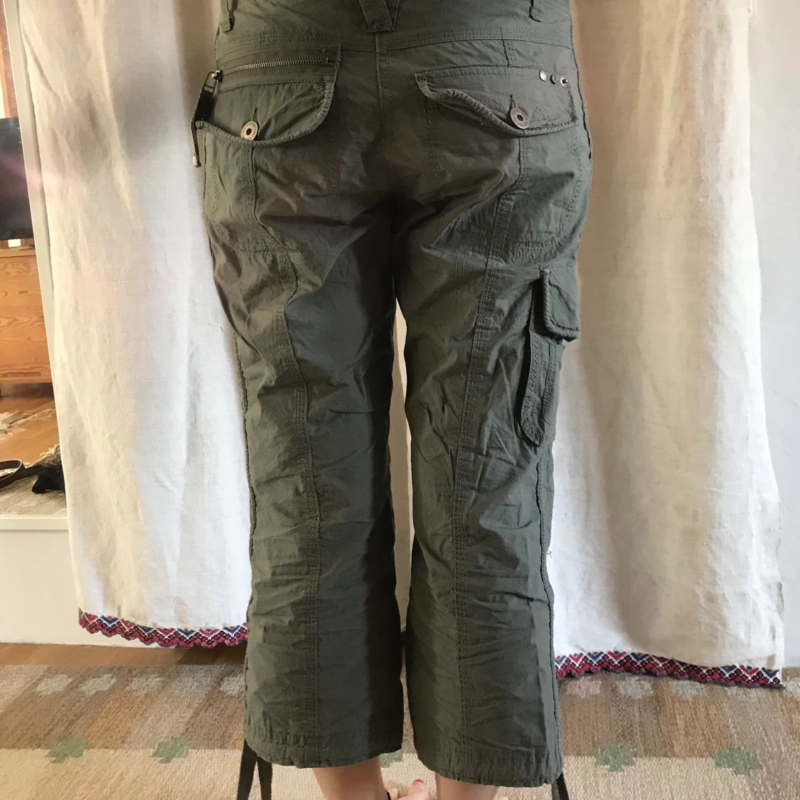 Militärgröna byxor - 91