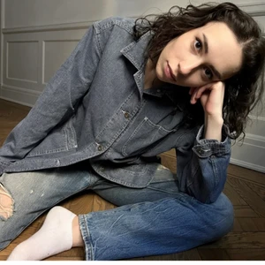 Liz wear Jean shirt  - Vintage jean shirt