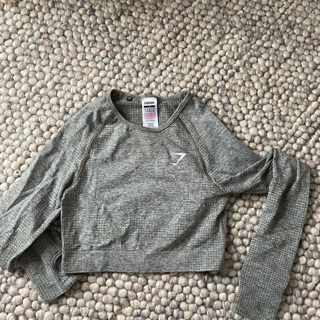 Gymshark crop top grön! - 90