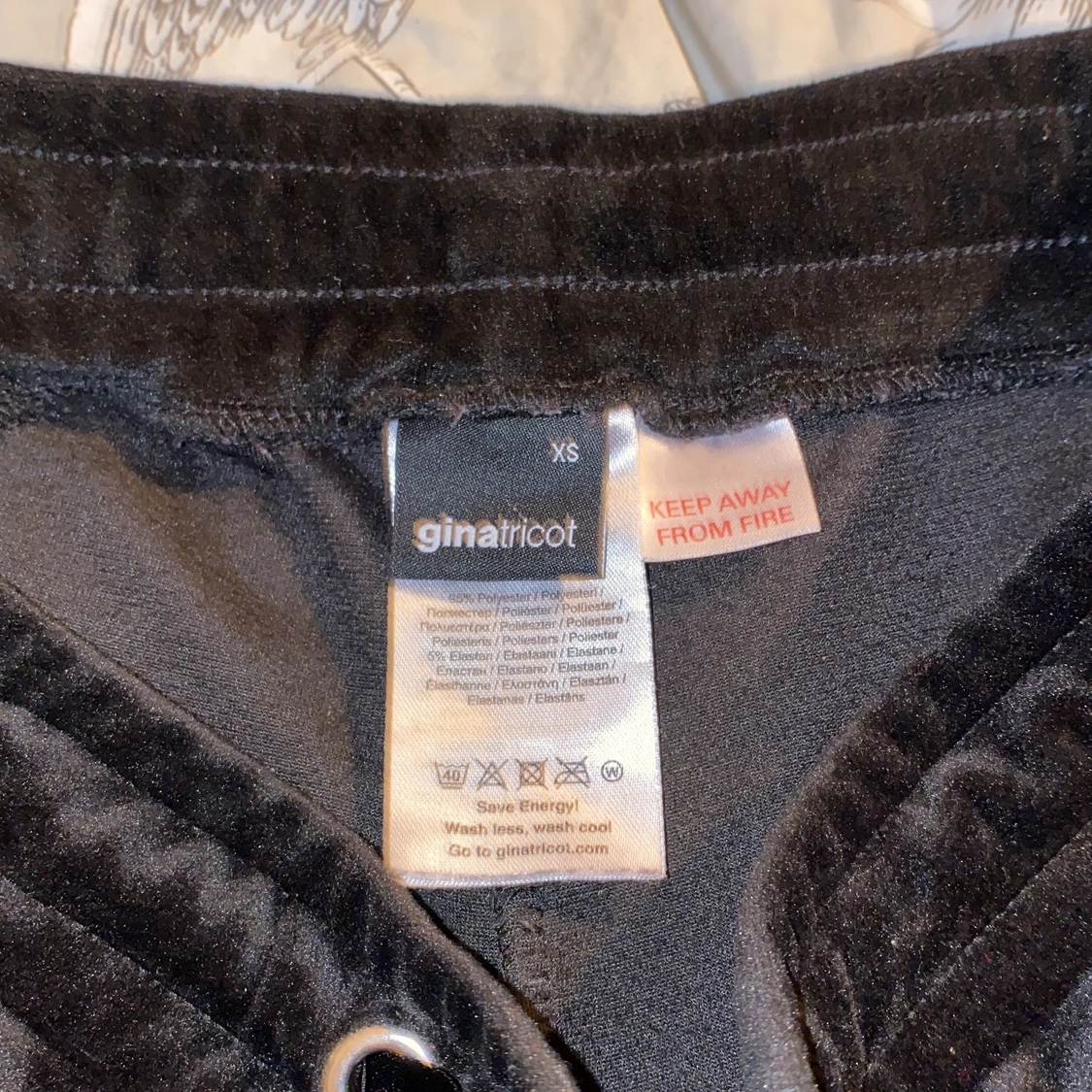 Svarta cecilia Gina byxor - 90