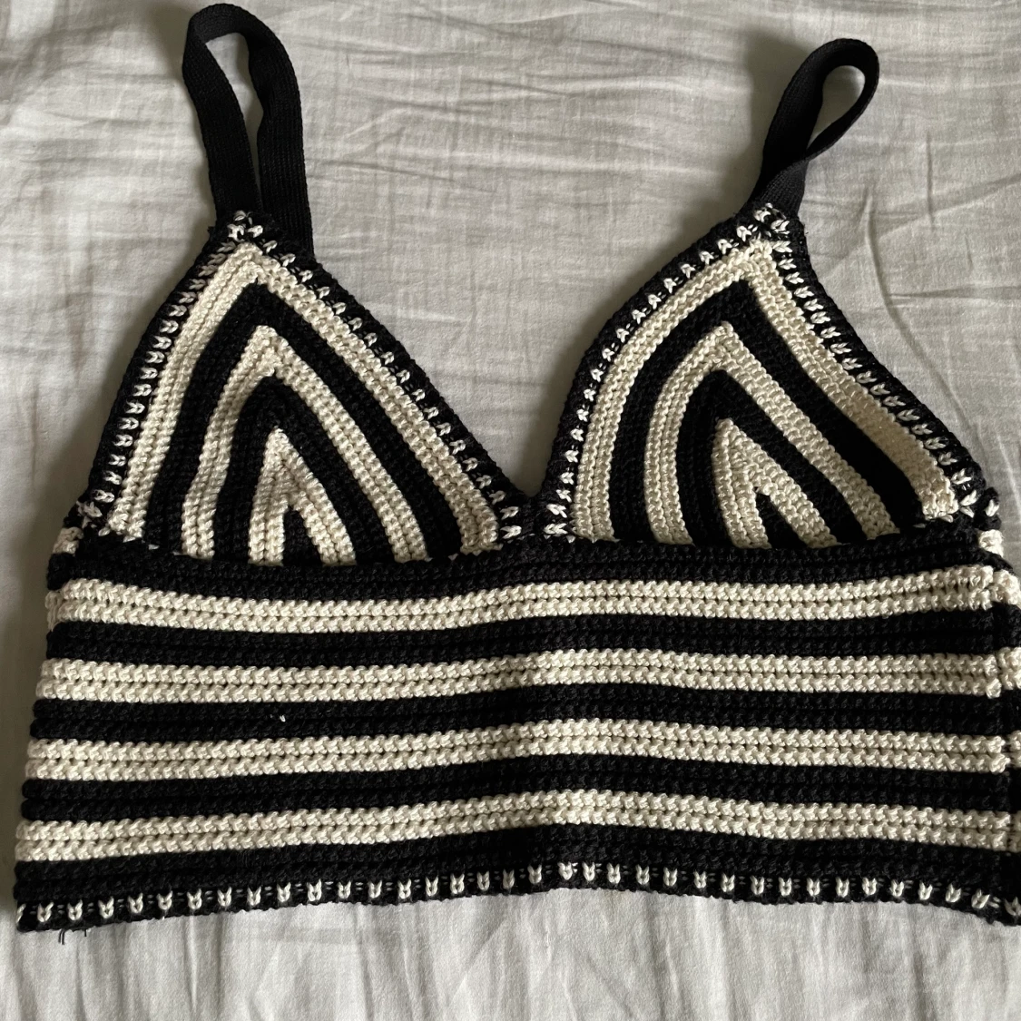 Stradivarius stickad topp