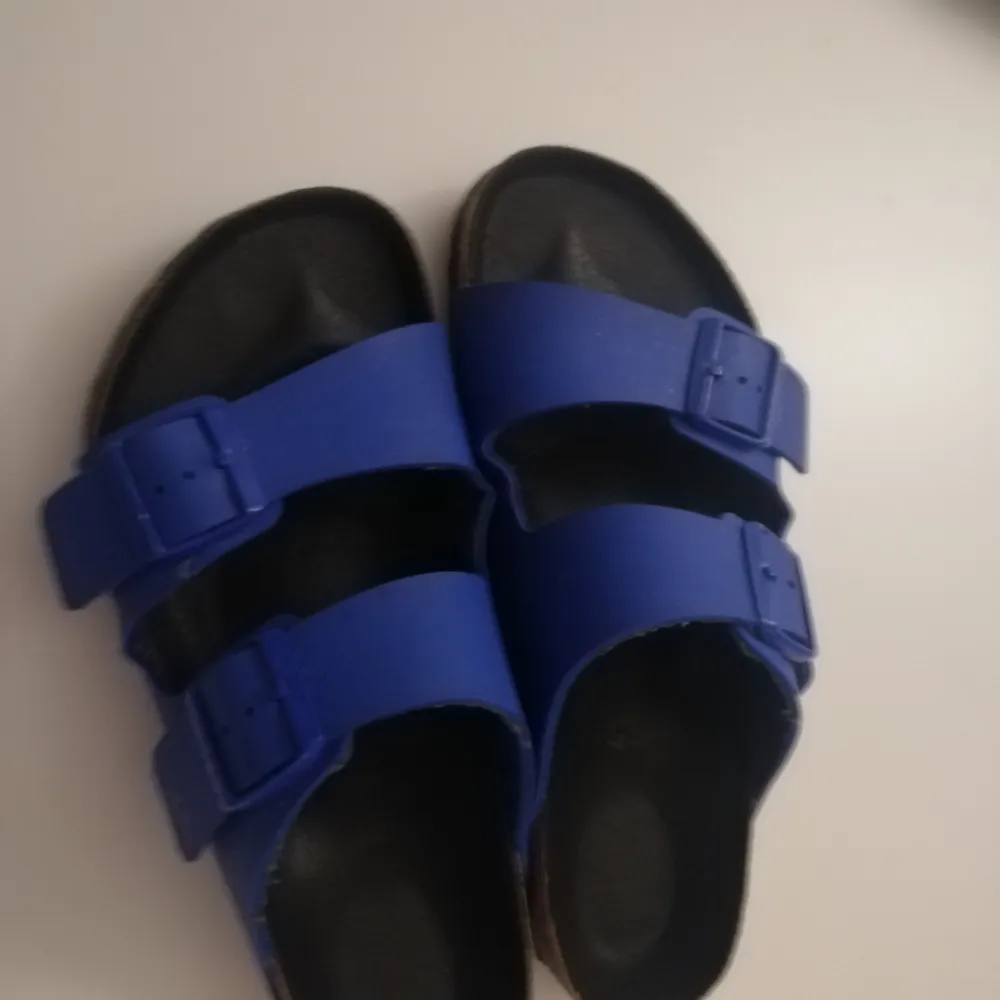 Birkenstock Arizona unisex - slip-ins ultra blue. . Skor.