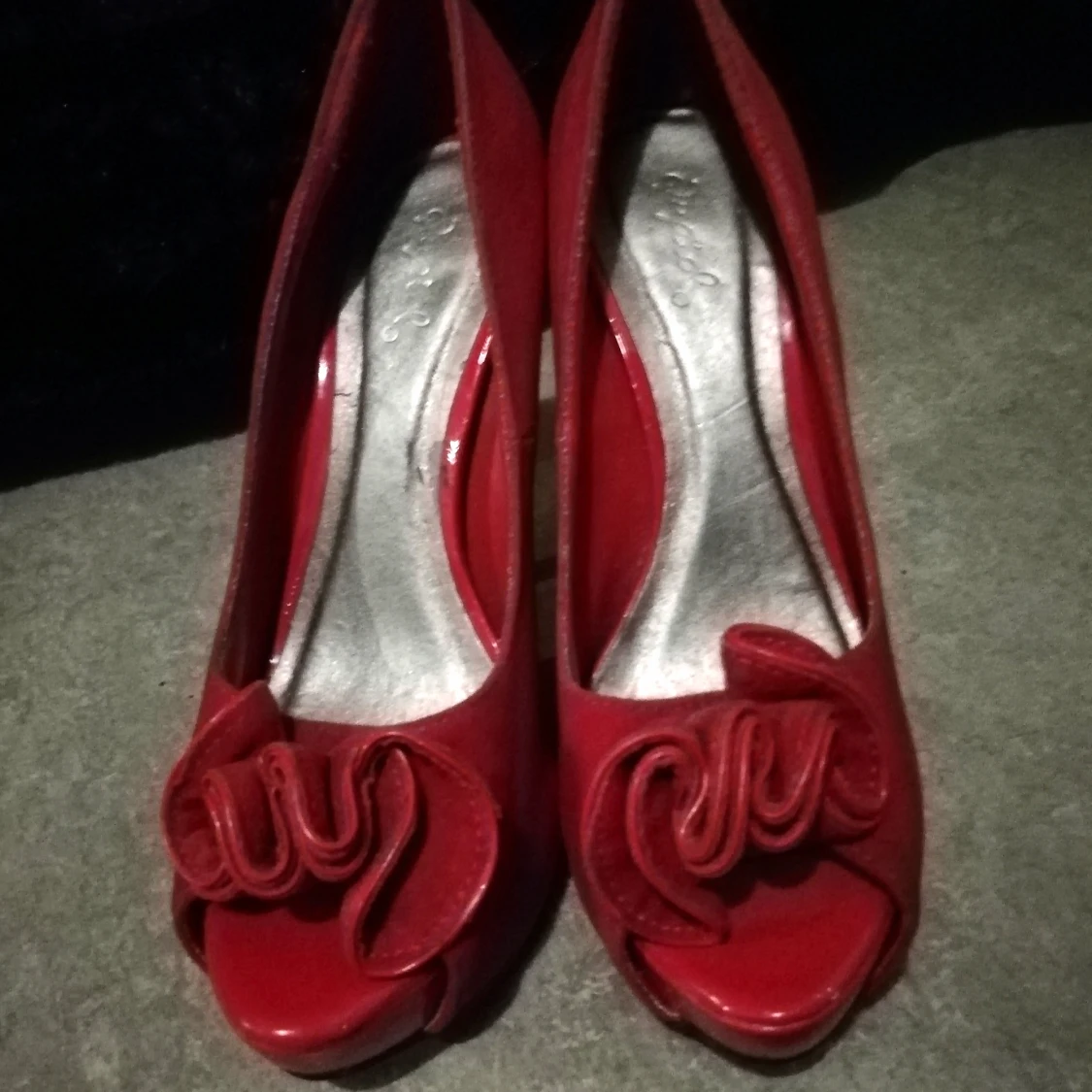 Eleganta Röda Pumps, 35/36 👠 - 91