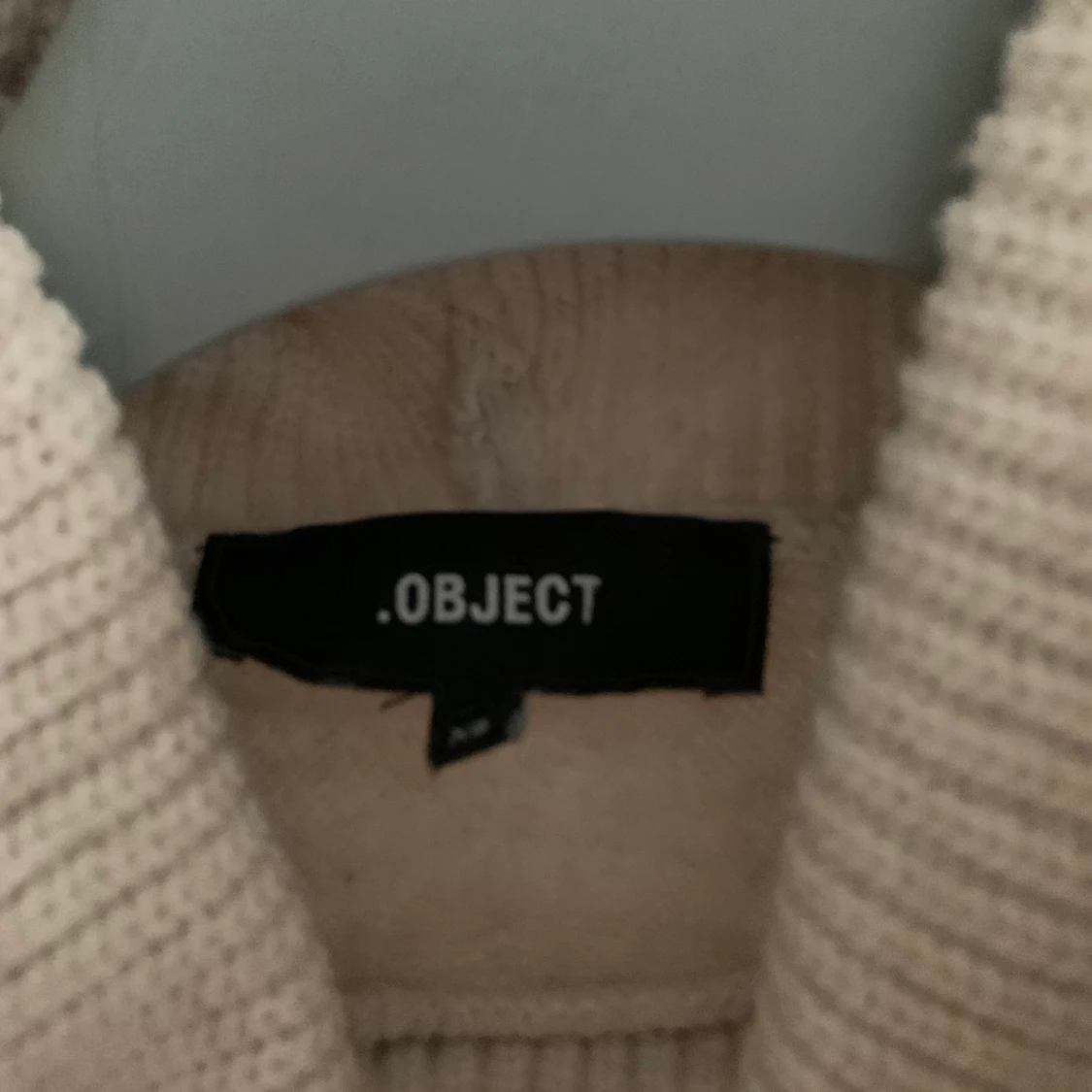 Randig stickad tröja  - 90