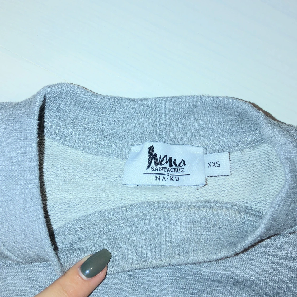 Grå NA-KD tröja Str XXS - 91