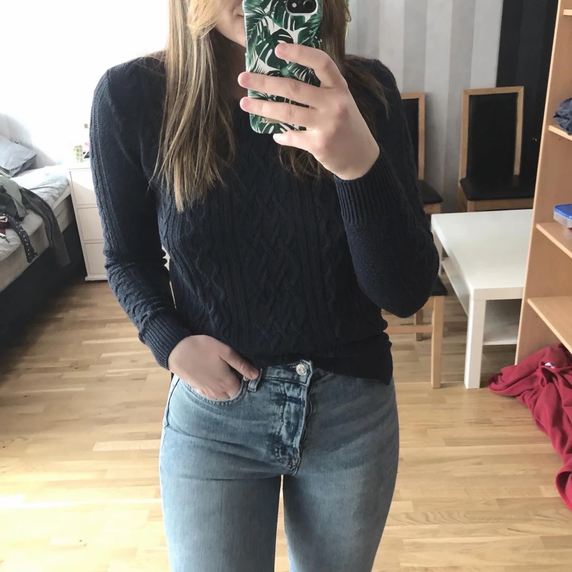 Stickad tröja, Lindex