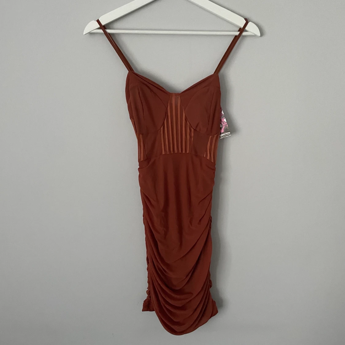 Mesh mini dress oanvänd - 91