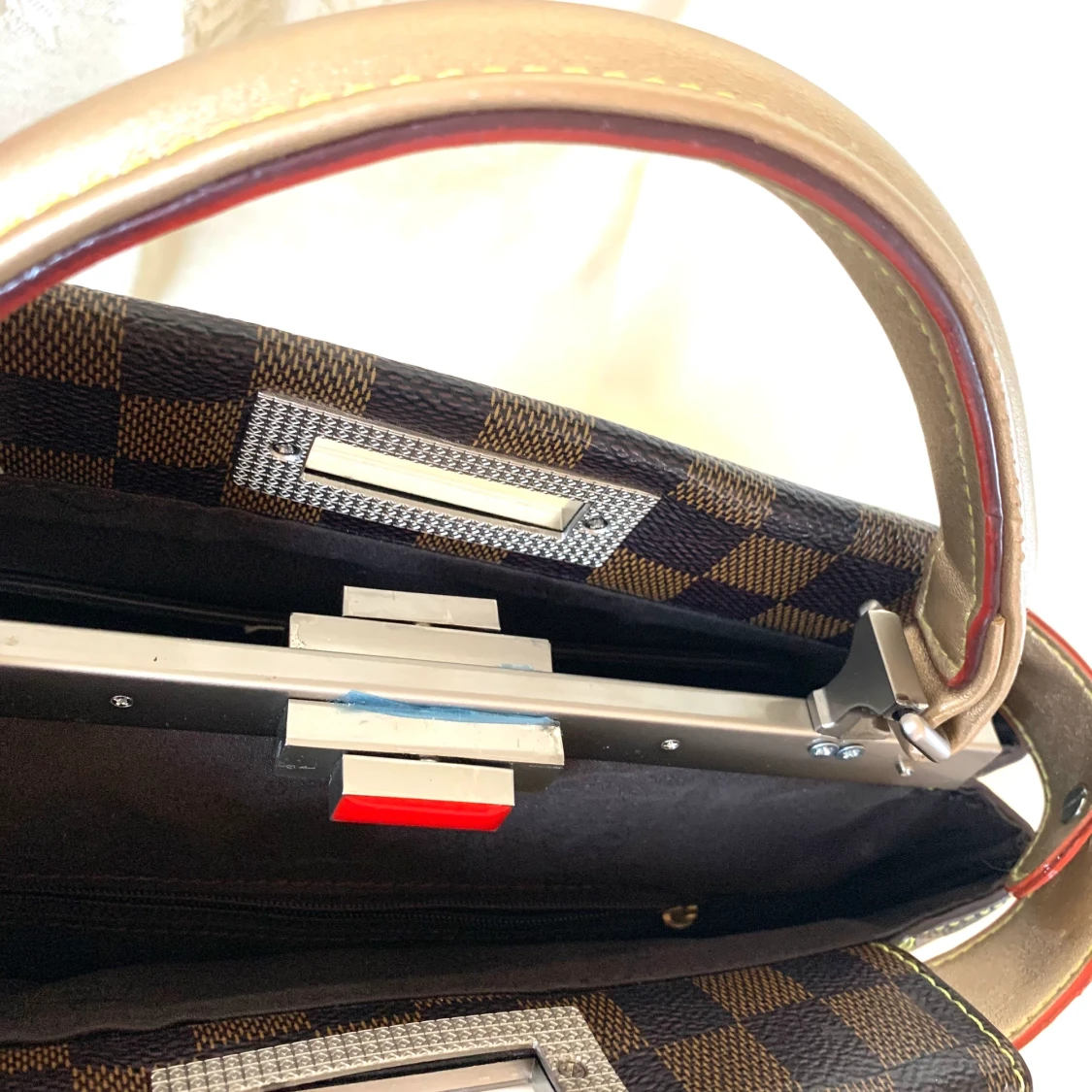 Handväska med axelrem Brun - 91