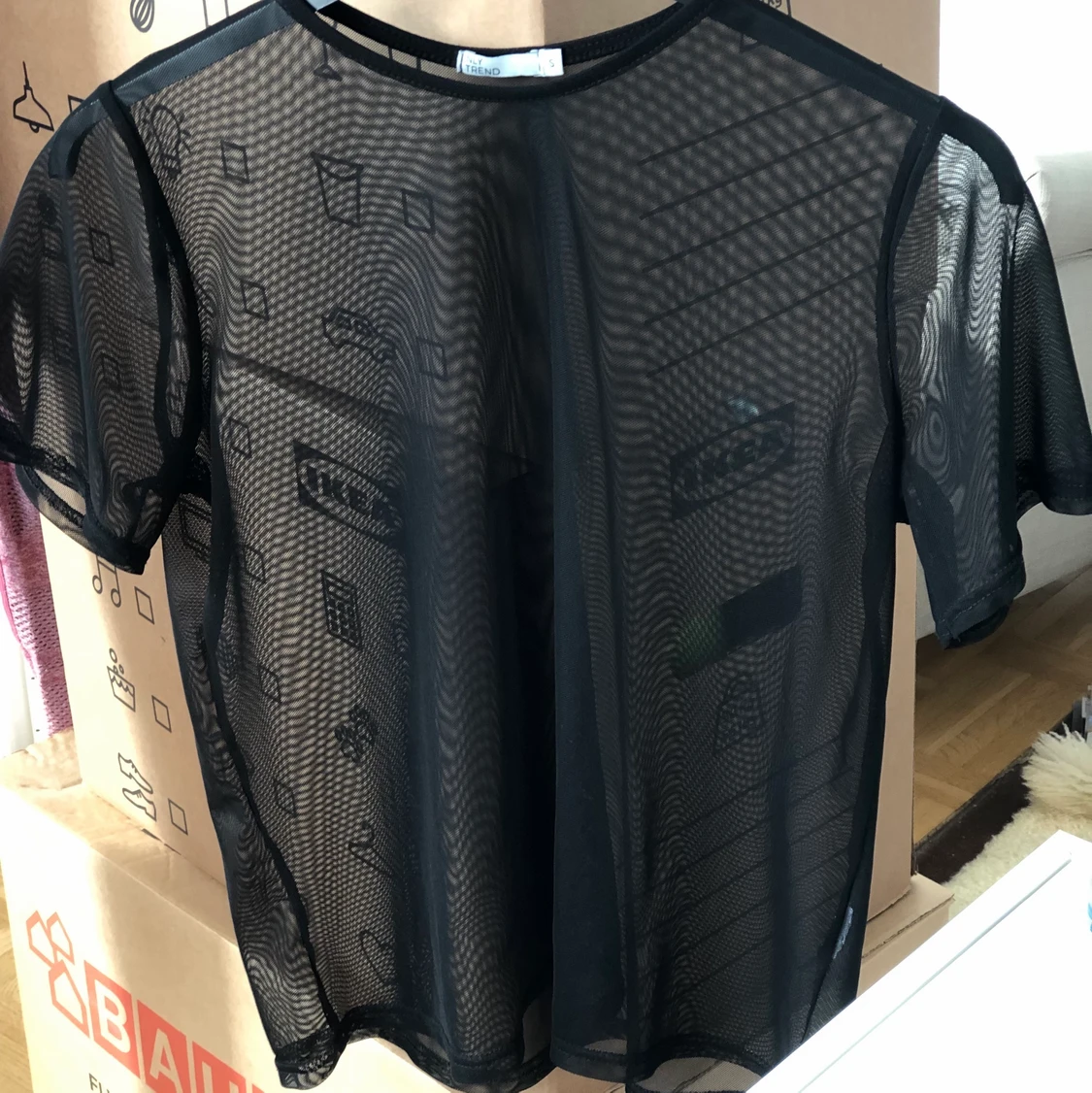 Mesh t-shirt i S - 90