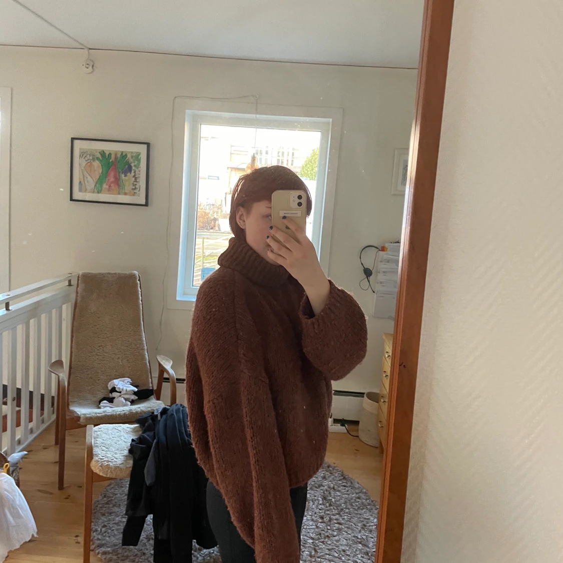 Stickad Polotröja  - 91