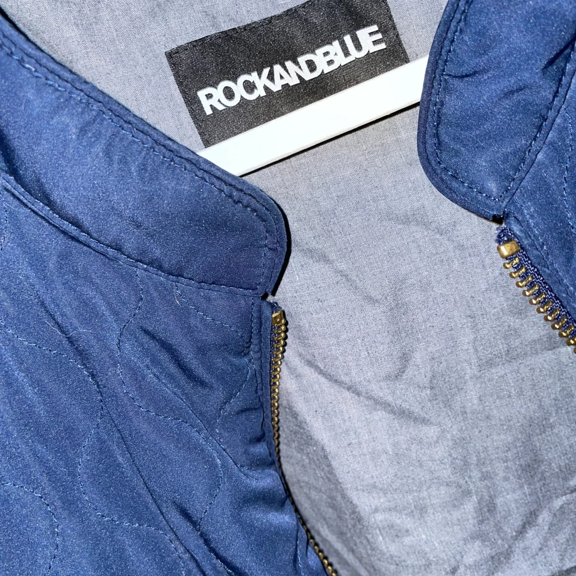 Blå rockandblue jacka - 90